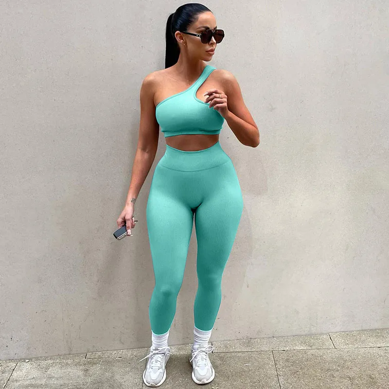 running piece sets womens outfits sporty